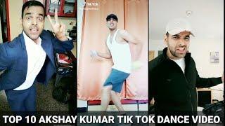 Top 10 Akshay Kumar Tik Tok Dance Videos//by Vikalp Mehta //2019