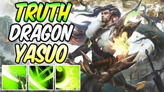 *20 KILLS* TRUTH DRAGON YASUO MID S+ GAMEPLAY | Build & Runes | League of Legends