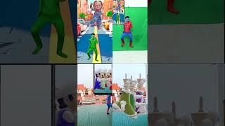 Spider-man - when hulk smash meet choo choo charles p2 #spiderman #shorts