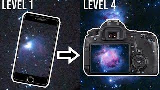 4 Levels of ORION NEBULA - Beginner to Advanced Astrophotography