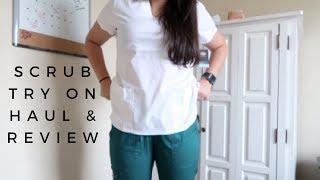 SCRUB TRY ON HAUL & REVIEW: Dickies, Cherokee & Grey's Anatomy Brands!