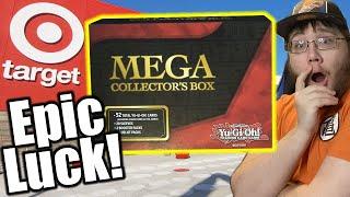 EPIC LUCK! Yu-Gi-Oh! Target MEGA Collector Box Opening!