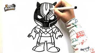 How to Draw Black Panther: Unleash the Wakanda Spirit with this Beginner-Friendly Tutorial!