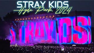 [4K]  BST Hyde Park 2024 July 14  - Stray Kids full Concert with cuts - Terrace standing view