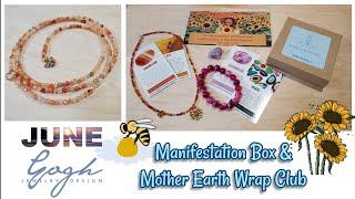 Gogh Jewelry Design Manifestation Box AND Mother Earth Wrap Club - June 2022 - Jewelry & Crystals