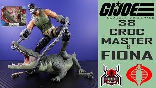 GI Joe Classified Series 38 CROC MASTER & FIONA Cobra Figure Review