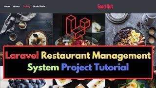 Laravel Restaurant Management System Project Tutorial | Creating Laravel Project