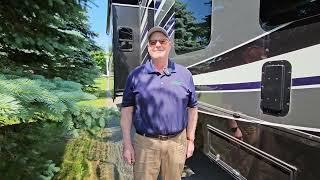 2024 Grand Design Momentum 395M One incredible toy hauler fifth wheel!