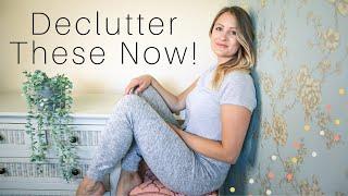 20 Things To Declutter RIGHT NOW Minimalism For Beginners. Messy Minimalist. Lara Joanna Jarvis