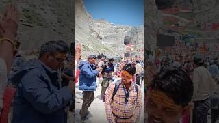 Finally Mahadev ji ke darshan ho gaye  #amarnathcave