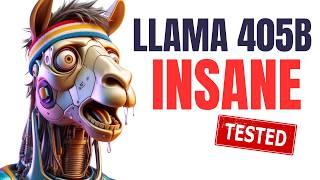 LLaMA 405b Fully Tested - Open-Source WINS!