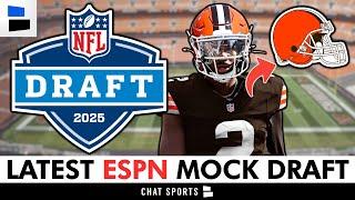 ESPN’s Jordan Reid 2-Round NFL Mock Draft | Browns Draft A QB After MASSIVE Myles Garrett Deal