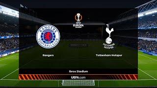 Rangers vs Tottenham | Ibrox Stadium | 2024-25 UEFA Europa League | PES 2021