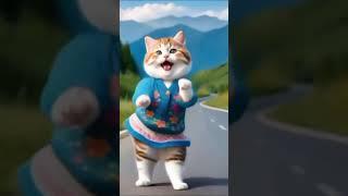 Cat dancing to popular song Furry Cornerz #cats #song #music #catvideos #dancingcat