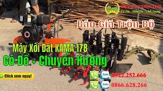 Máy Xới Đất Chạy Dầu Kama CL178 Có Đề, Có Chuyển Hướng