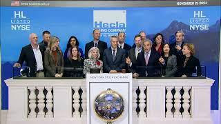 Hecla Mining Company (NYSE: HL) Rings The Closing Bell®