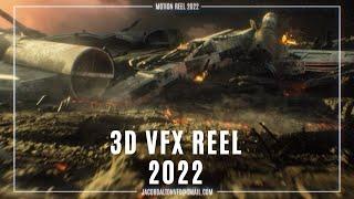 3D and VFX Motion Reel 2022 - Jacob Dalton