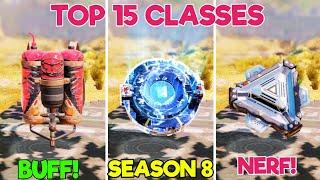 TOP 15 BEST CLASSES in "SEASON 8" of Cod Mobile | Best Class in codm | codm br | codm br best class