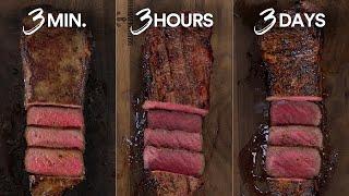 Time Experiment: How long should you cook your STEAK?