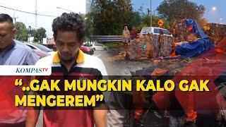 Simak! Pengakuan Sopir Truk Kecelakaan Beruntun Tol Cipularang