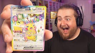 Purplecliffe opens Surging Sparks Pokemon Packs