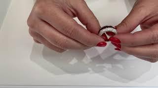 Ruby and Diamond Ring in 18K White Gold (Massoyan Jewelers) - MassoyanJewelers.com