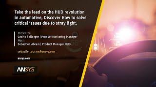 Webinar | Take the lead on the HUD revolution in automotive: solve Stray Light issues.