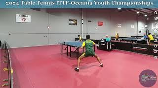 Aditya (AUS) vs Won (AUS)  Final Match  2024 Table Tennis ITTF Oceania Youth Championships