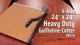 X-Acto 24" x 24" Heavy Duty Guillotine Cutter - 26624