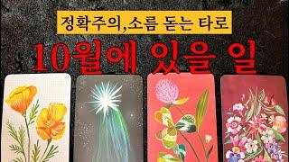 신점뺨치는 타로 10월에 반드시 일어날 일들과 좋은 일 대박 일 썸 연애 대인관계 모두 대입가능 영상 보시고 10월 대박나세요️