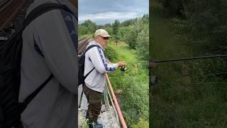 Поддерживаем моральный дух #ловляхариуса #fishing