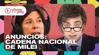 Reforma impositiva, competencia de monedas, acuerdo con FMI: Milei en cadena nacional #DeAcáEnMás