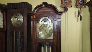 RARE Herschede Triple Chime Grandfather Clock with 1200 movement