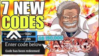 *NEW UPDATE* ROBLOX A ONE PIECE GAME CODES 2024 | AOPG ROBLOX CODES | AOPG CODE