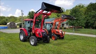 TYM T654 Tractor vs. Kioti NX6010 (Review of TYM Tractor) PART 2