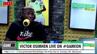 Victor Osimhen on Game On with Femi & The Gang