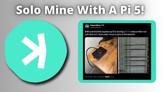 How To Solo Mine Kaspa Using A Raspberry Pi 5 As Your Node