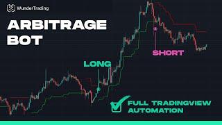 Crypto Arbitrage bot using Tradingview