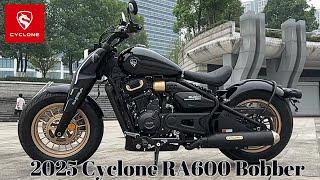 Priced at 24,588 Yuan, Launched on March 5 | 2025 Cyclone RA600 Bobber