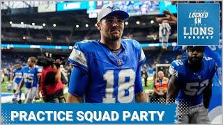 The Detroit Lions Roster and Practice Squad is all but set!