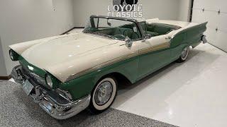 1957 FORD FAIRLANE 500 Retractable (SOLD) at Coyote Classics