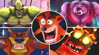 Crash Bandicoot N. Sane Trilogy - All Bosses & Endings