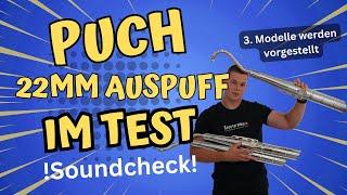 Puch 22mm Auspuff Modelle im Test! Lohnt sich der teure Auspuff wirklich?!