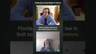 Florida Bans Social Media For Minors #WeeklyDocketPodcast #FloridaLaw #SocialMedia #Ban