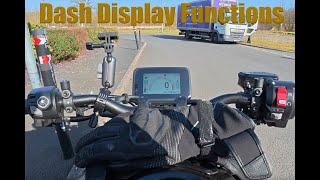 Honda CB1000 Hornet SP Dash Display Functions