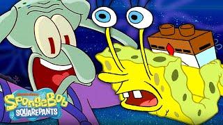 SpongeBob Transforms Into a Snail!  Full Scene | SpongeBob