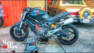 Купил Ducati Monster с аукциона битых машин.