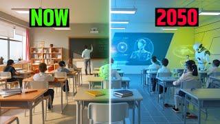EDUCATION ( NOW VS 2050 ) | Futuristic Facts