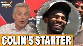 Colin Cowherd picks Shedeur Sanders to start for Cleveland Browns | THE HERD NFL