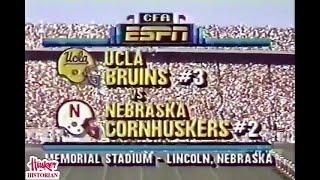 1987 #3 UCLA @ #2 Nebraska No Huddle